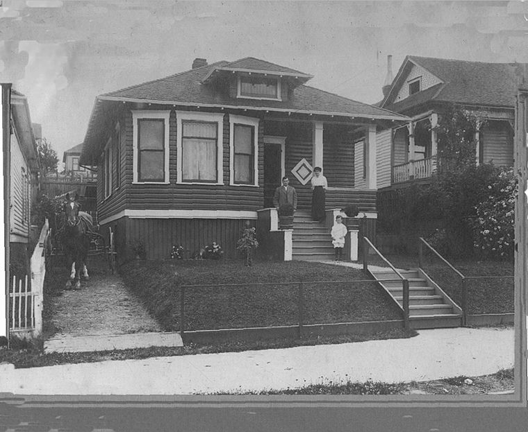 House on Pacific Ave, in Bremerton, WA