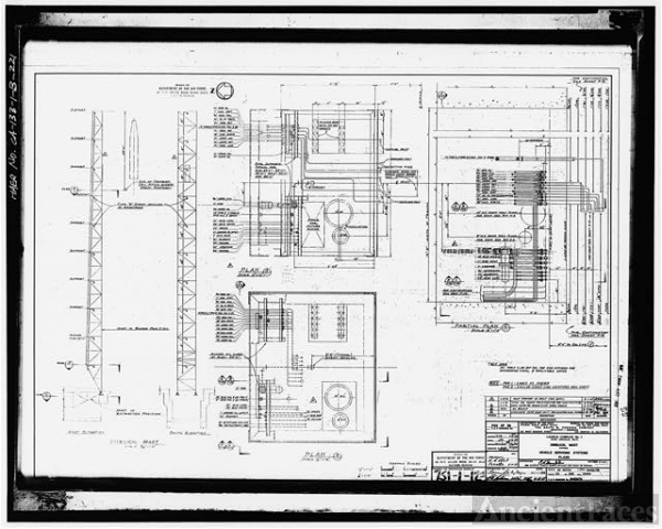 221. Photocopy of drawing (1958 piping drawing by the...