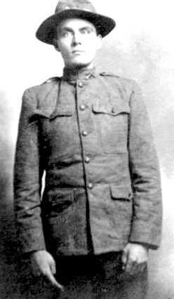 Elmer Hon Sr - WW1 uniform