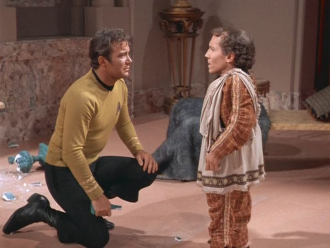 William Shatner and Michael Dunn.