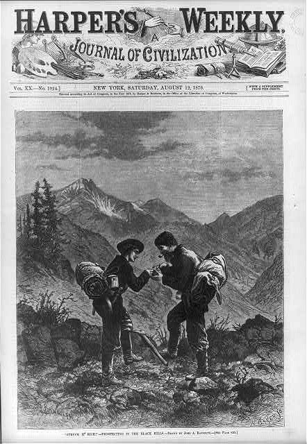"Struck it rich!" - Prospecting in the Black Hills [N. Dak.]
