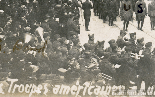 American band, Luxembourg City 1918