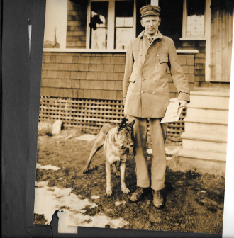 William Ernest Carl "Billy" Haase and Fez --1929 saco, maine