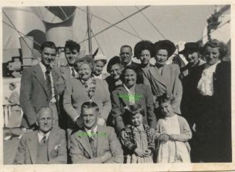 Arthur and Ellen Cook and family