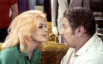 Melina Mercouri and Peter Ustinov