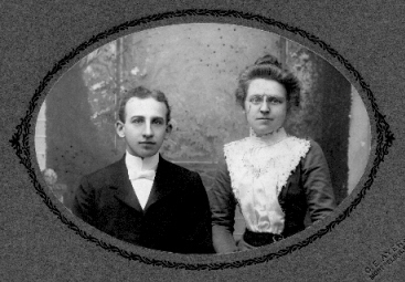 Clyde Templeton and Anna Maria Mayo, about 1900