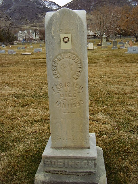 Joseph Lee Robinson Headstone