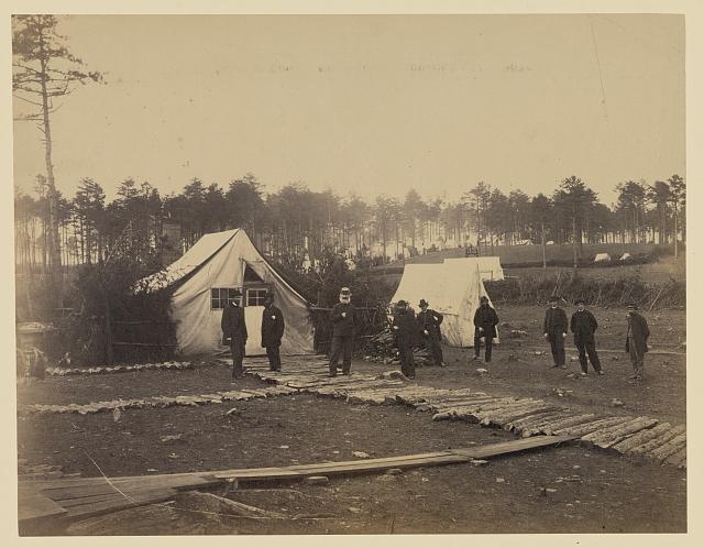 Gen. Patrick's headquarters, Brandy, April 15, 1864. Gen....