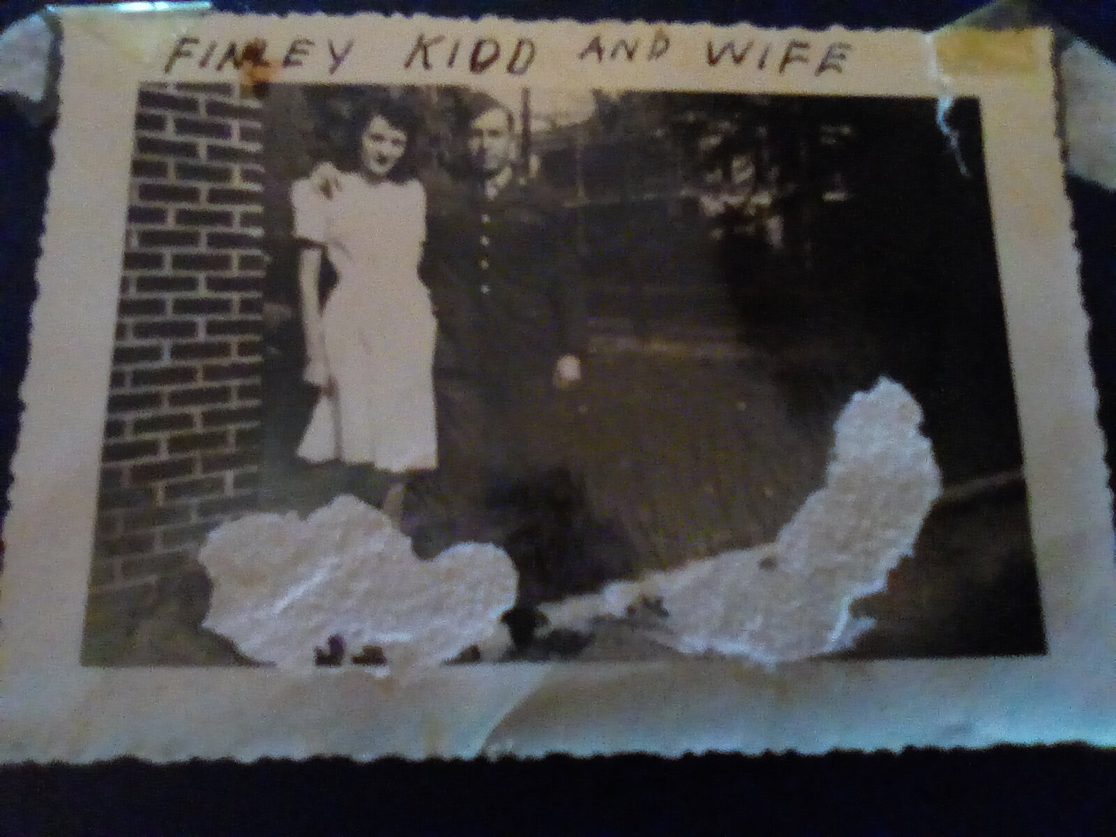 Finley Kidd and wife