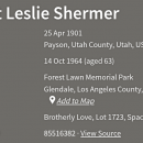 A photo of Ernest Leslie Shermer