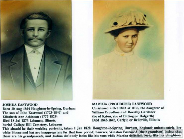 Joshua and Martha Eastwood