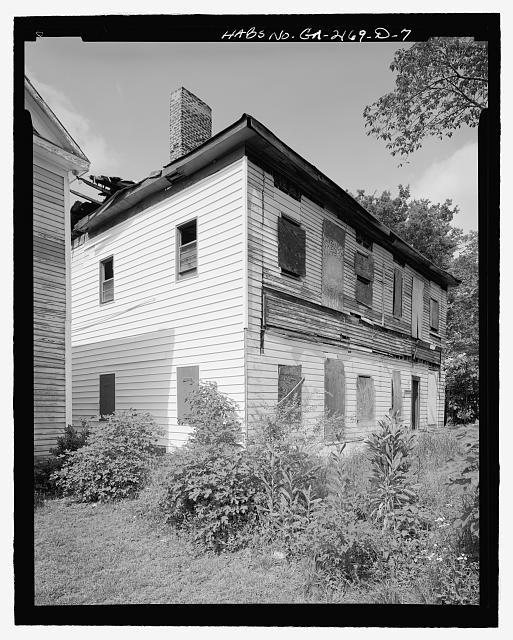 3/4 view of rear and West side - Martin Luther King, Jr....