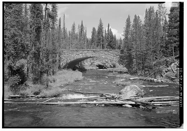 1. WEST ELEVATION - Crawfish Creek Bridge, Spanning...