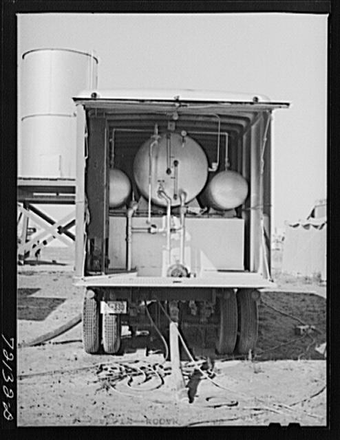 Mobile power unit of the FSA (Farm Security...