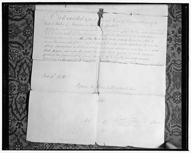 Capitol 'attic' yields records of early American...