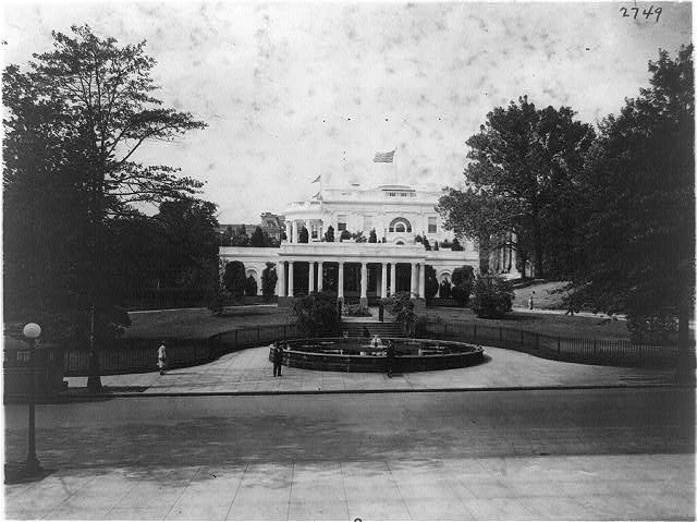 [East side of the White House]