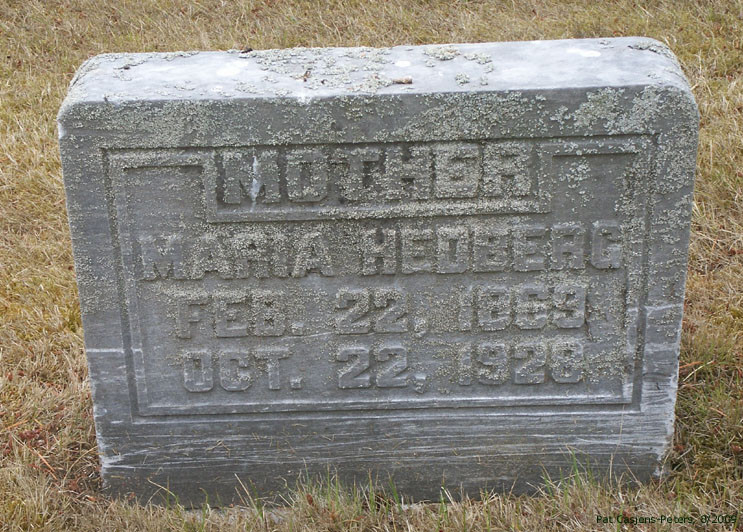 Maria Hedberg Gravesite