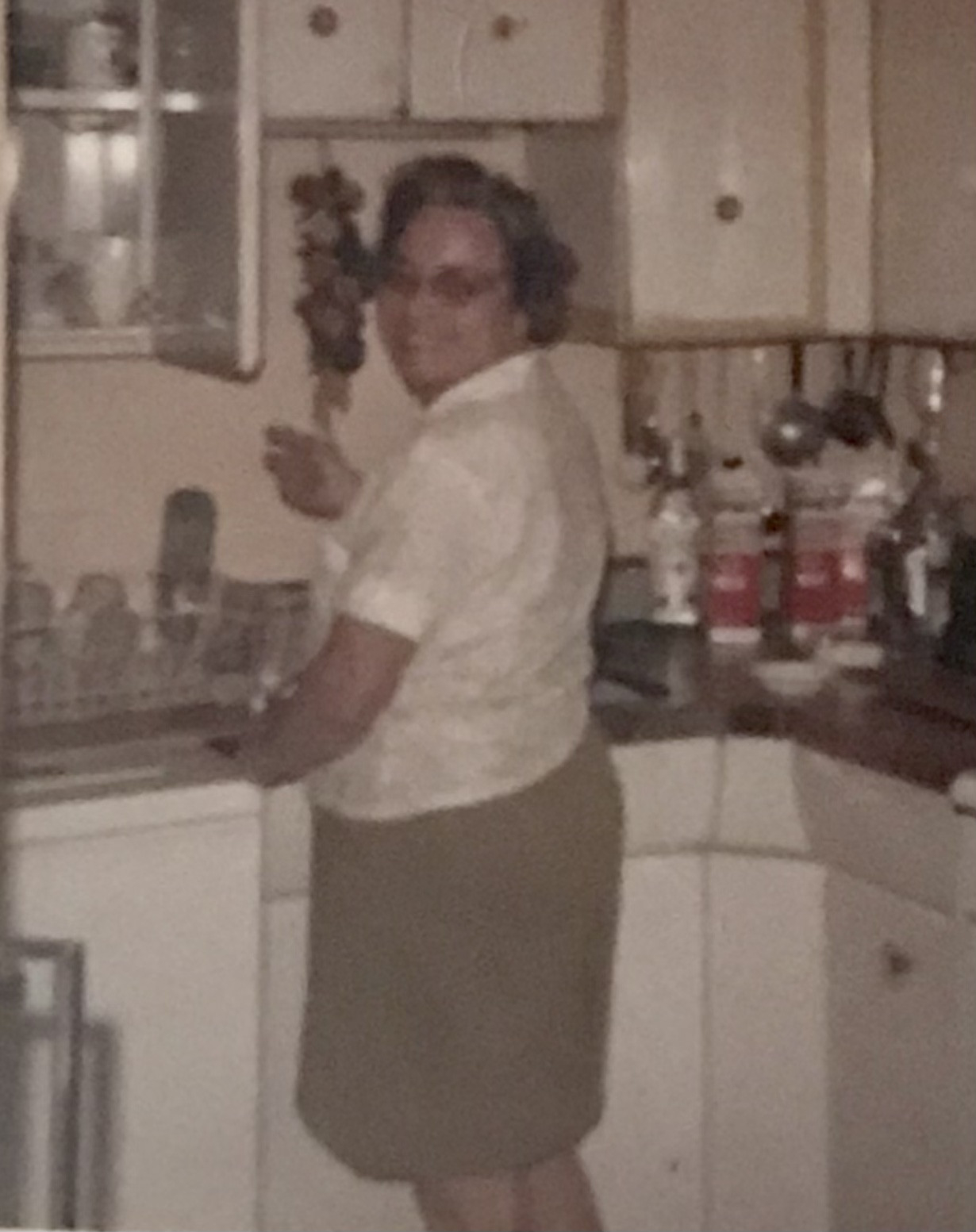 Mom in the Kitchen
