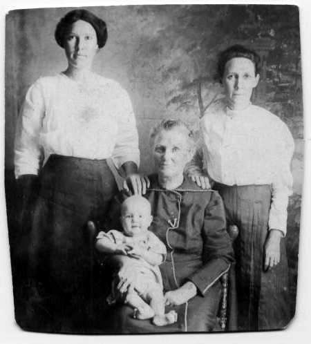 Baby Jackie L. Harrel & Three Women