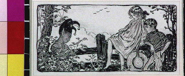 [Puck with girl and boy]