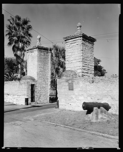 City Gates, St. Augustine, St. Johns County, Florida