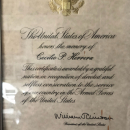 President Clinton Honors Cecilio P. Herrera, US Army