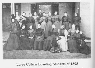 Luray College 1898