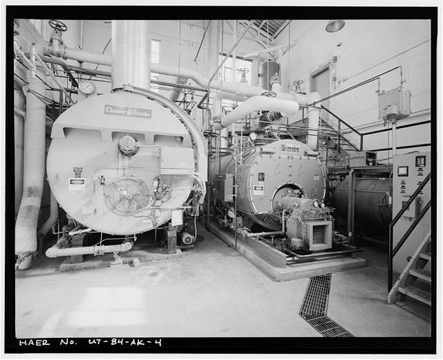 4. INTERIOR BOILER WORKS BOTTOM FLOOR - LOOKING TO THE...