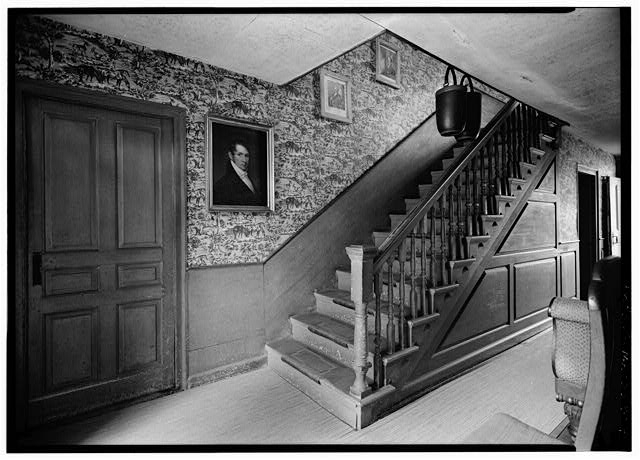 5. FRONT STAIRS - Old Manse, Monument Street, Concord,...