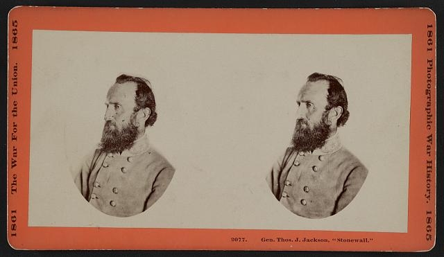 Gen. Thos. J. Jackson, "Stonewall"