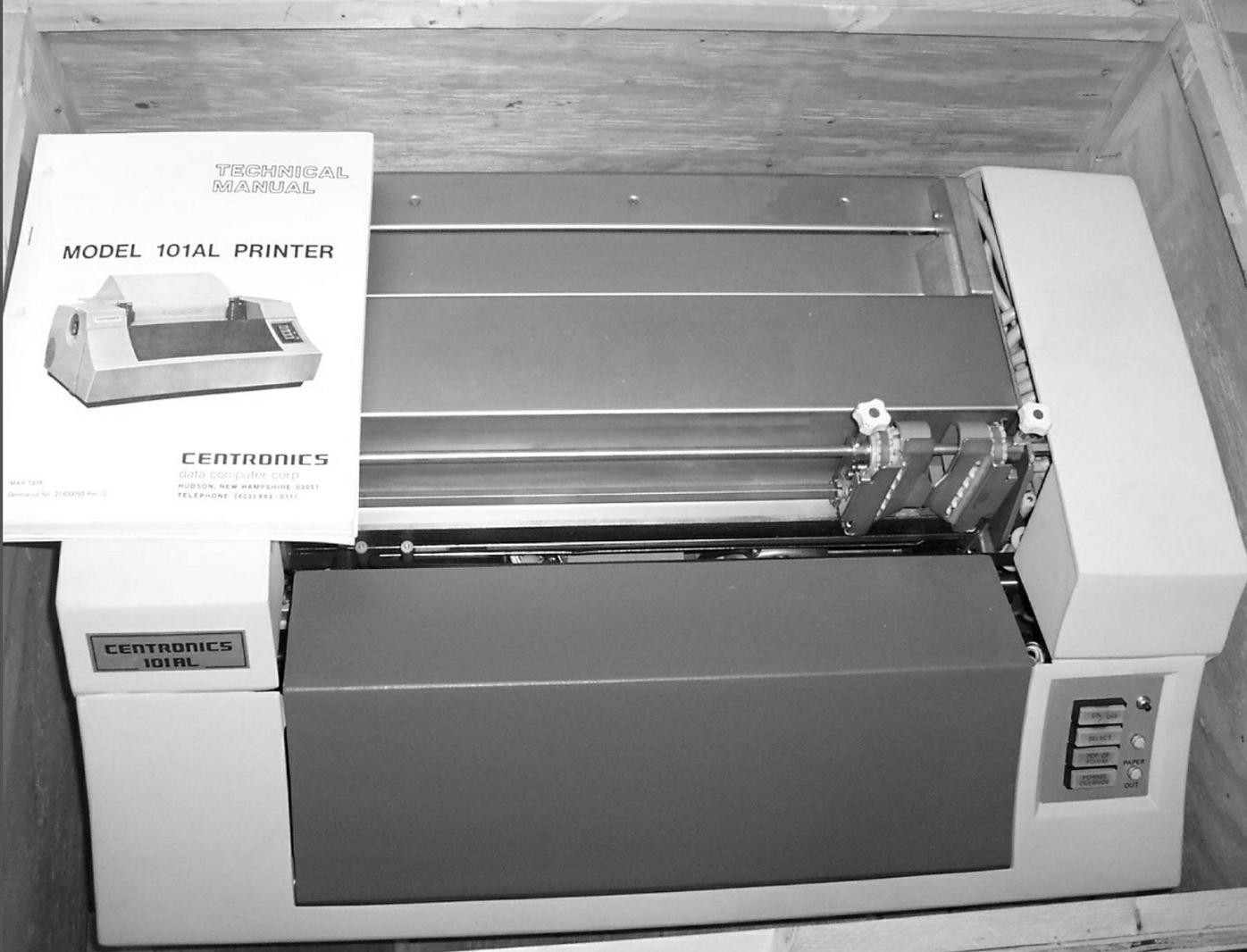 Dot Matrix Printer.