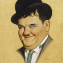 A photo of Oliver Hardy