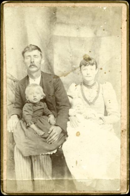 Possible Samual Washington Atkinson and family