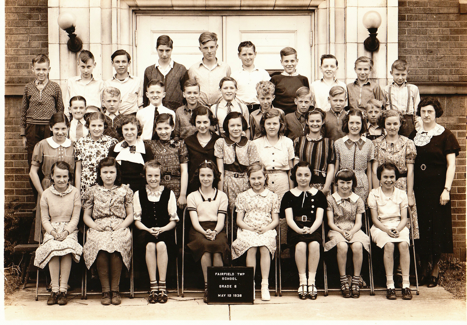 Pauline Schwab's class, OH 1938