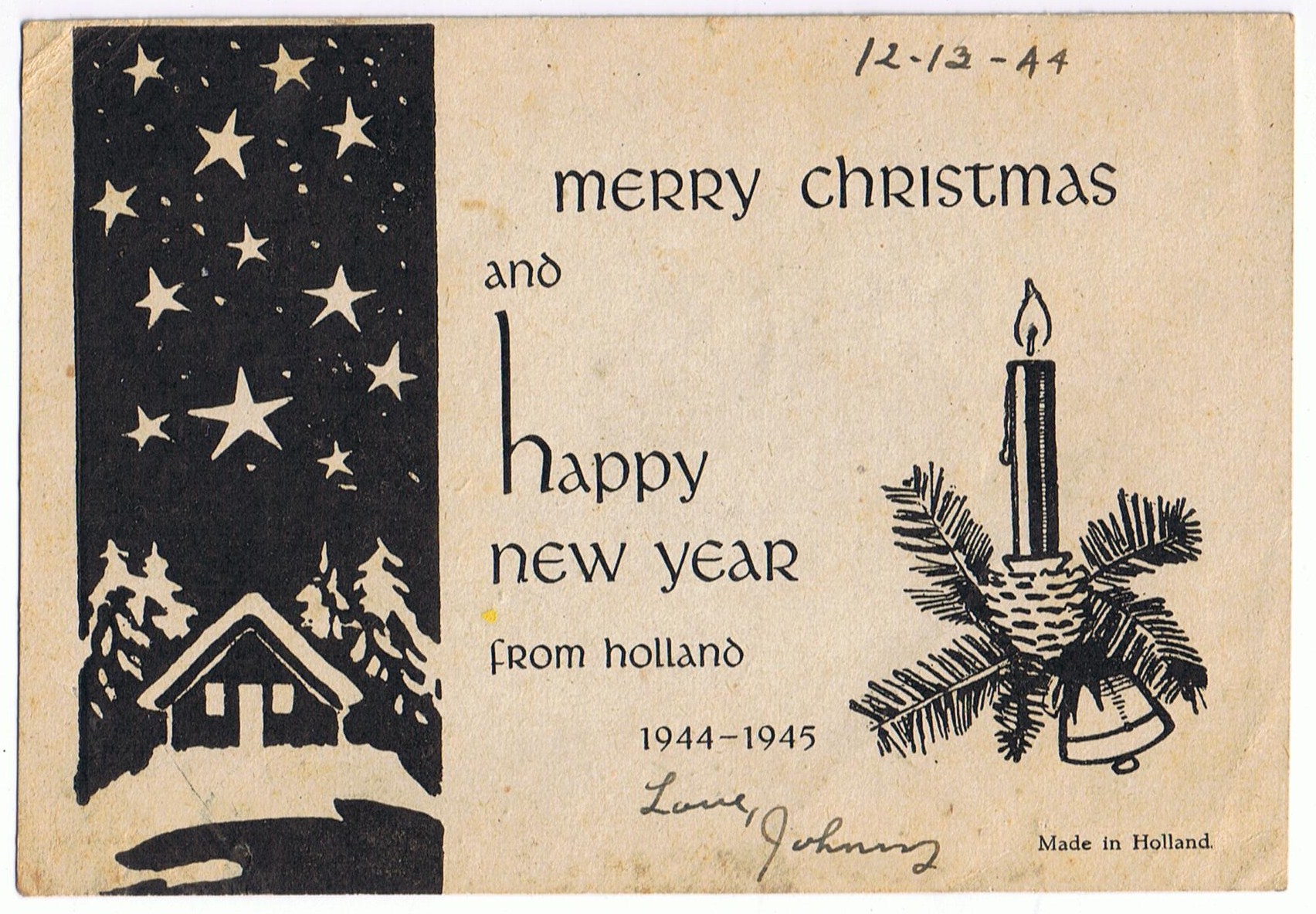 Old Christmas Card