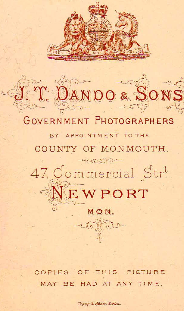J.T.Dando, Welsh Photographer