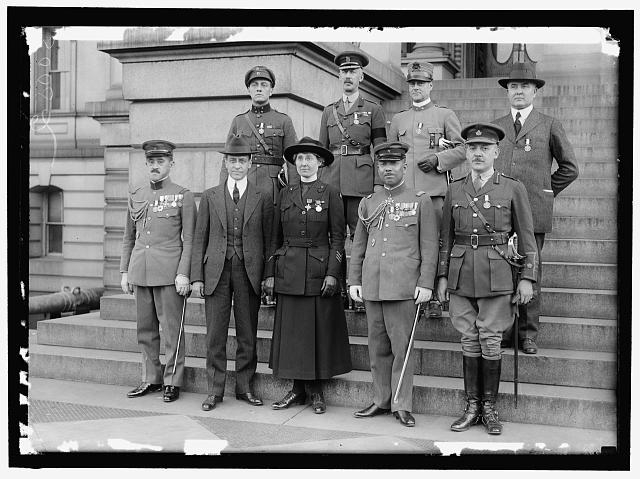 MEDALS, DECORATIONS, ETC. FOREIGN OFFICERS DECORATED BY...