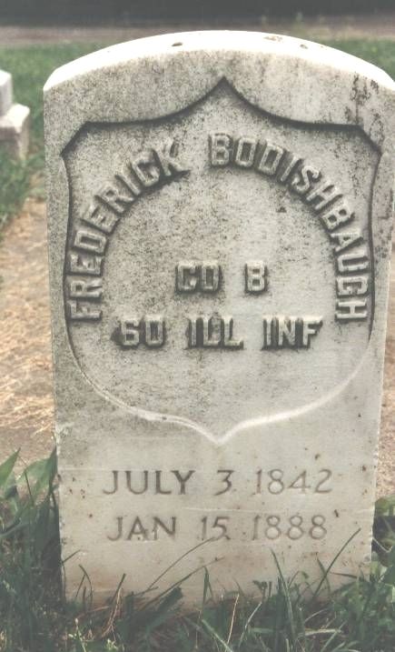 Tombstone: Bodishbaugh, Frederick