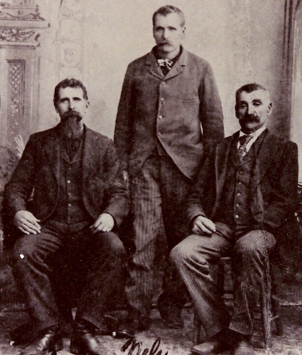 John, Nelson and Alford Keck