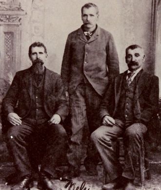 John, Nelson and Alford Keck