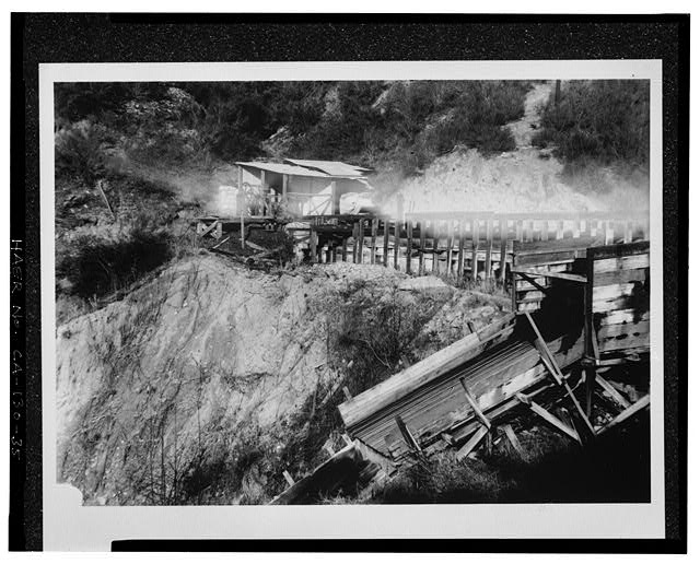 35. SAR-1, OLD FOREBAY. SCE negative no. 72, no date....