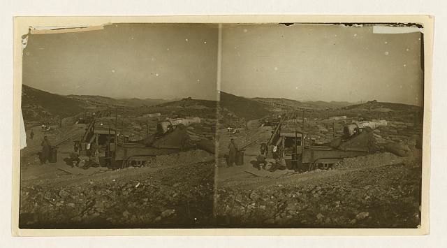 [Wolf Battery -- view north over "Chinese Wall" often...