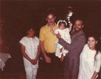 Eliseo Alamo with family