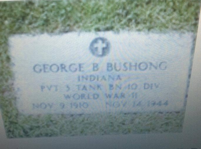 George Burton Bushong Gravesite