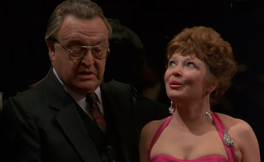 Vincent Gardenia with the beautiful Anita Gillette.