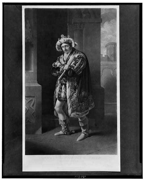 Mr. Kean in Richard the Third Act IV Scene 4 / / painted...