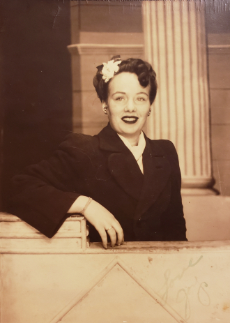 A photo of Norma Joy (Petznik) Prefontaine