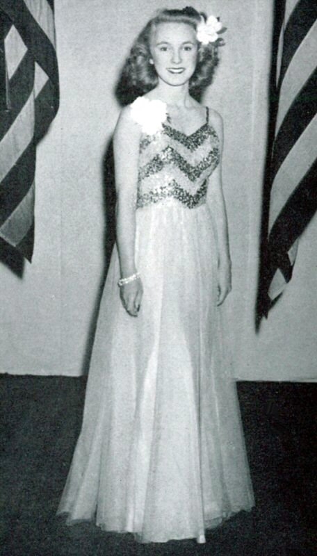 Betty Ann McKeown, Indiana, 1942