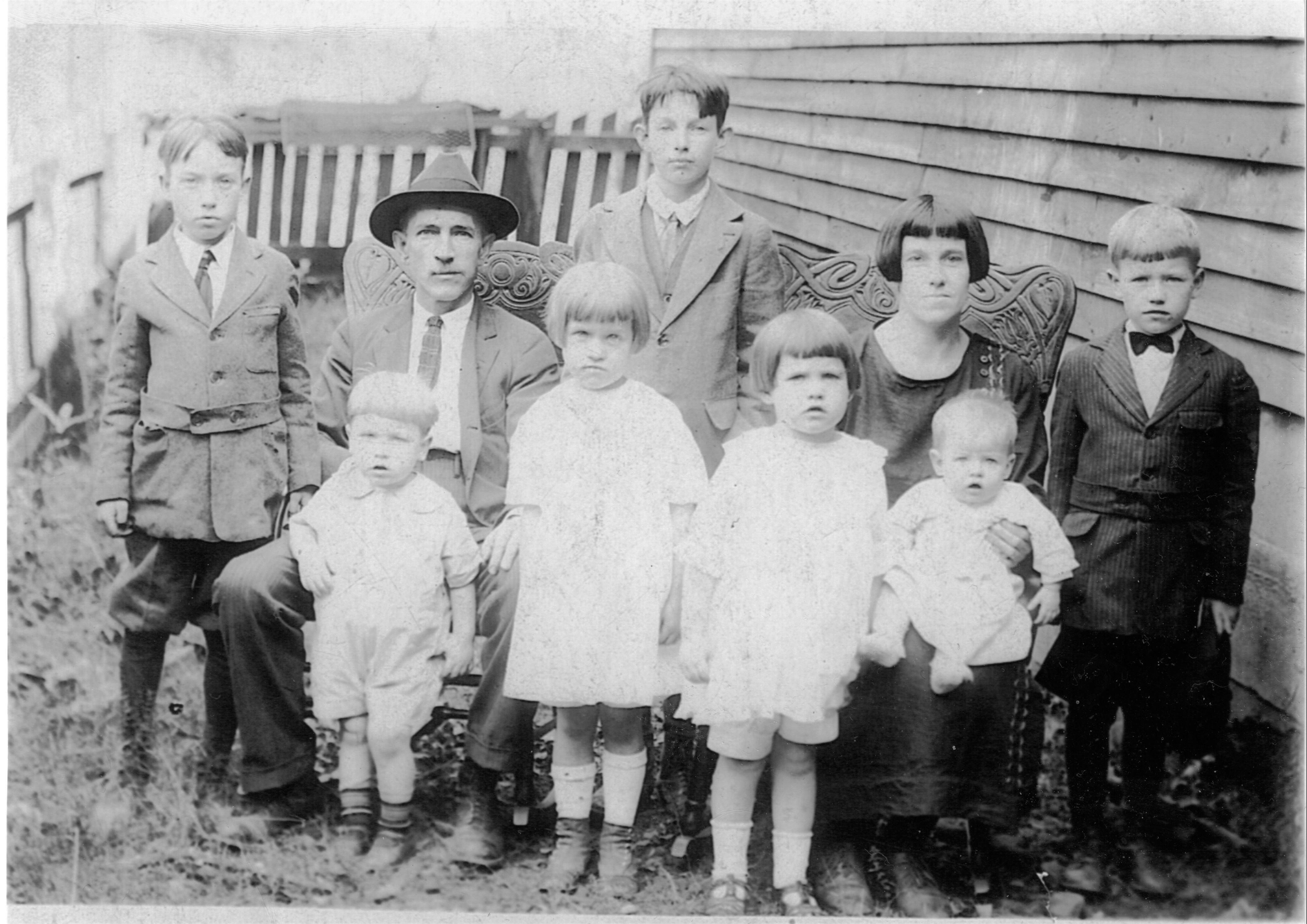 William and Fannie Baber Family, West Virginia