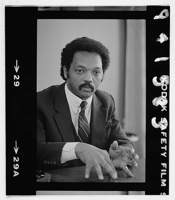 IVU w/ [i.e., interview with] Rev. Jesse Jackson